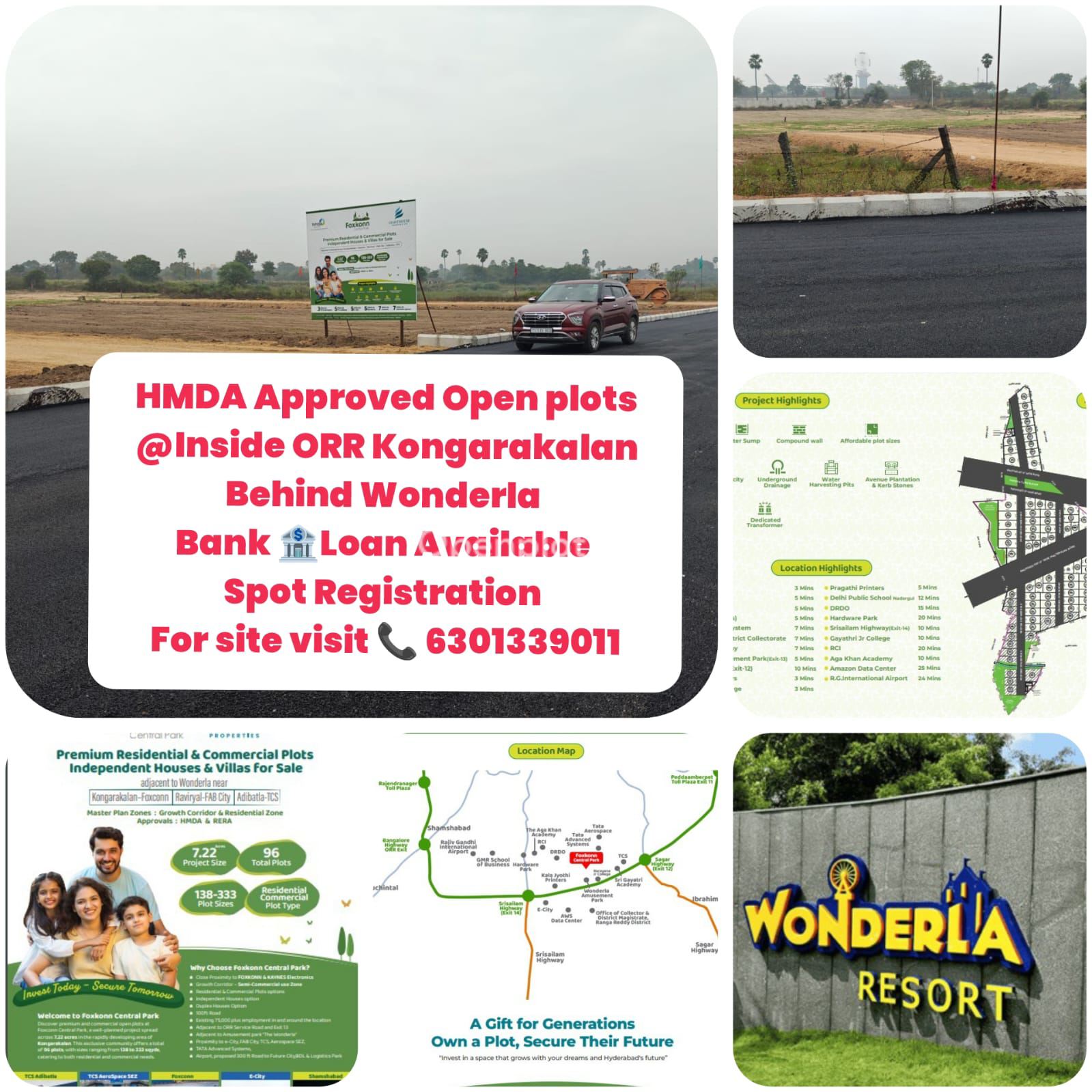 Plot for Sale in Kongarakalan,Ranga Reddy